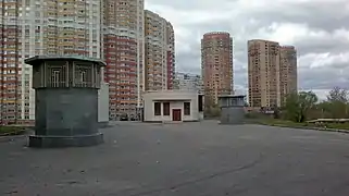 Entrée technique pour accès à la station.