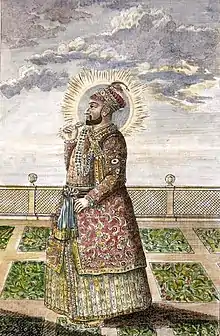 Haidar Alî en costume de Dalavayi.