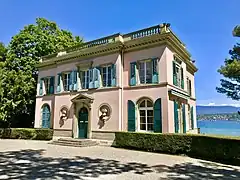 villa « Rive-Belle », Route de Lausanne 266, 46° 14′ 28″ N, 6° 09′ 06″ E