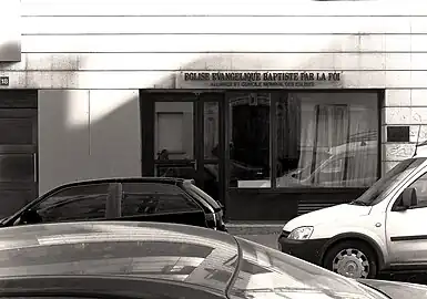 Ancienne Église évangélique baptiste par la foi au no 18.