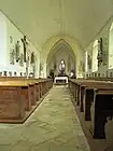 La nef de l'église.