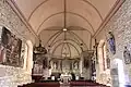 Église paroissiale Saint-Guénin : vue intérieure d'ensemble.