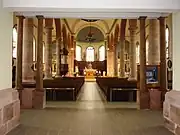 Le chœur de l'église.