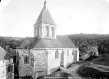 L'église Saint-Laurent-et-Notre-Dame, en septembre 1890.