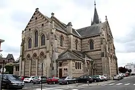 Arrière de l'église.