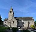 L'église Saint-Manvieu vue côté nord.