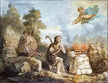 Le sacrifice d'Abel.