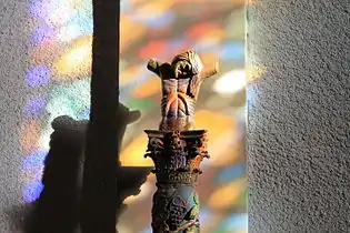 Détails de mobilier de l'église Saint-Maurice.