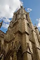 Le clocher de l'église.