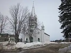 Église d'Hérouxville (QC, Canada).