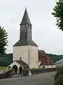Église Sainte-Quiterie XIIe&nbsp;siècle.
