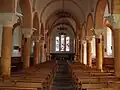 Nef de l'église Saint-Barthélemy de Giat.