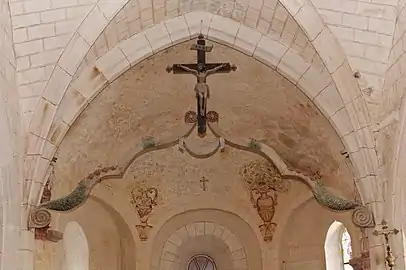 La Création du MondeÉglise de l'Assomption-de-la-Vierge de Montarcher, XVIe siècle.