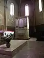L'abside et l'orgue.