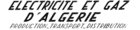 logo de Électricité et gaz d'Algérie