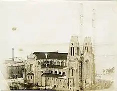 État des travaux en 1931.