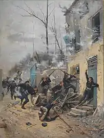 À la baïonnette (Salon de 1885, musée Petiet).