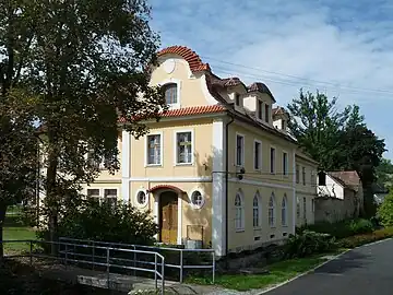 Čkyně : la mairie.
