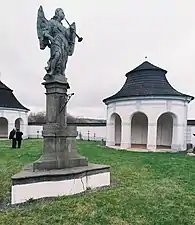 La statue du Jugement dernier