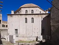 Vue de la façade orientale.
