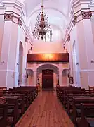 intérieur de l'église