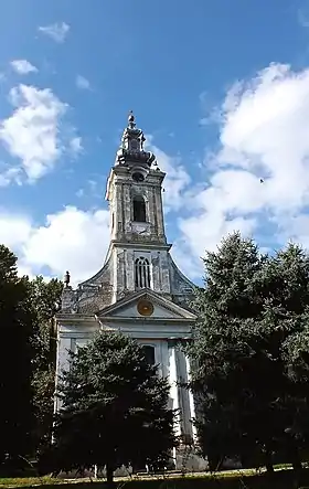 L'église calviniste de Vrbas