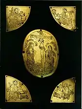 Évangiles dans la typographie des frères Mamonitchi, 1600-1644. Châssis de 1838.