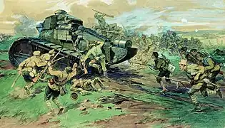 La guerre civile, 1923,