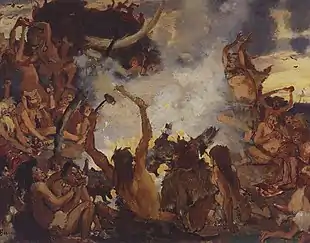 The Feast (Le Banquet), Viktor Vasnetsov, 1883