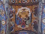 Détail d'une fresque de la coupole