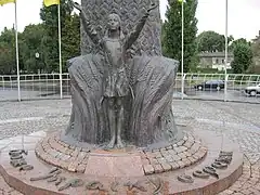 Monument à Rosa Luxembourg.