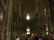 Fresques à l'intérieur de l'église