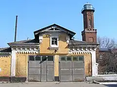 Caserne de pompiers, classée.