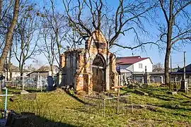 Slavouta, cimetière polonais, classé.