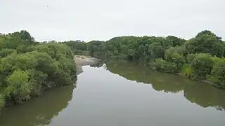 Rivière Arsenievka à Iakolevka.