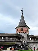 Une tour de la forteresse