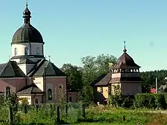 la maison de Bohdan-Ihor Antonytch et l'église de Bortyatin, classée