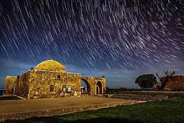 Dans le parc national d'Achziv, en Israël. Novembre 2018.