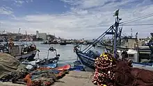 Les bateaux de pêche du port de Ghazaouet.