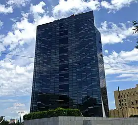 Bâtiment abritant le siège du ministère de la justice géorgien.