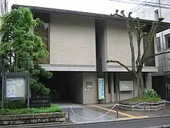 Entrée du musée d'Histoire, côté Teramachi
