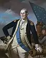 George Washington par Charles Willson Peale, vers 1780-1782