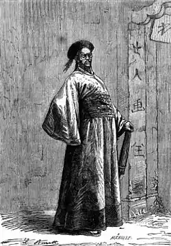 Illustration de Wang par Léon Benett (1879)