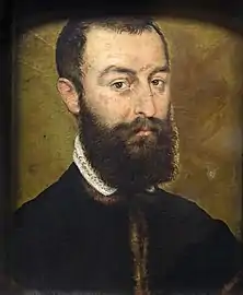 Portrait d'homme huile sur bois (Don Monbrison 1879)