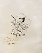 Autoportrait (1896) Musée Toulouse-Lautrec