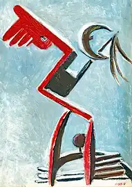 Personnage de l'espace N°1 (1936-1939) Musée national d'Art de Catalogne