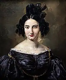Portrait de femme - Federico de Madrazo y Kuntz