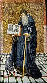Saint Antoine par Pedro García de Benavarre