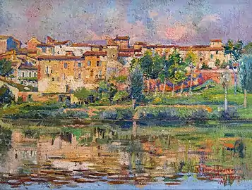 Les bords du Tarn - Musée des Beaux-Arts de Gaillac