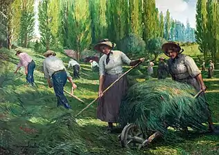 Les faucheurs  - Henri Loubat (1911)